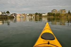 victoria from a kayak