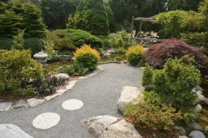 japanese garden at Gorge Park
