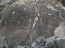 petroglyph at East Sooke