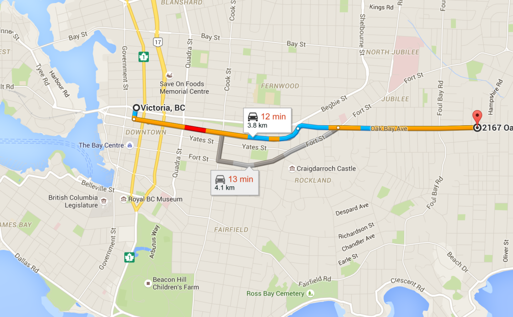 Oak Bay Municipal Hall Visitor In Victoria