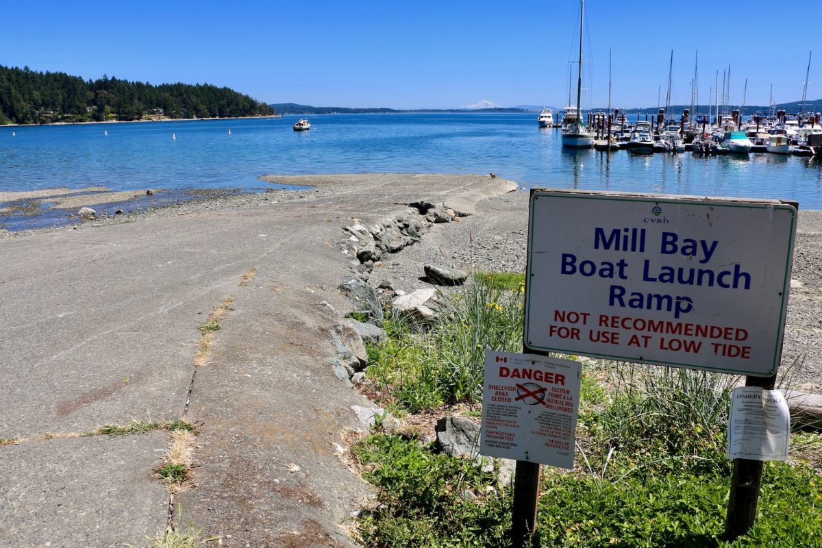 Mill Bay Boat Ramp, BC Visitor In Victoria