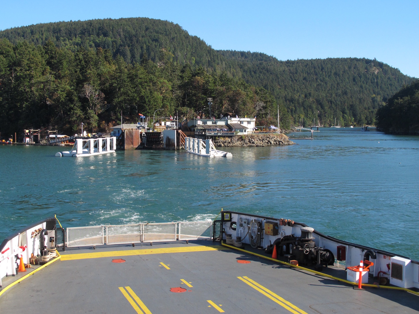 BC Ferry Terminal at Lyall Harbour, Saturna Island, BC