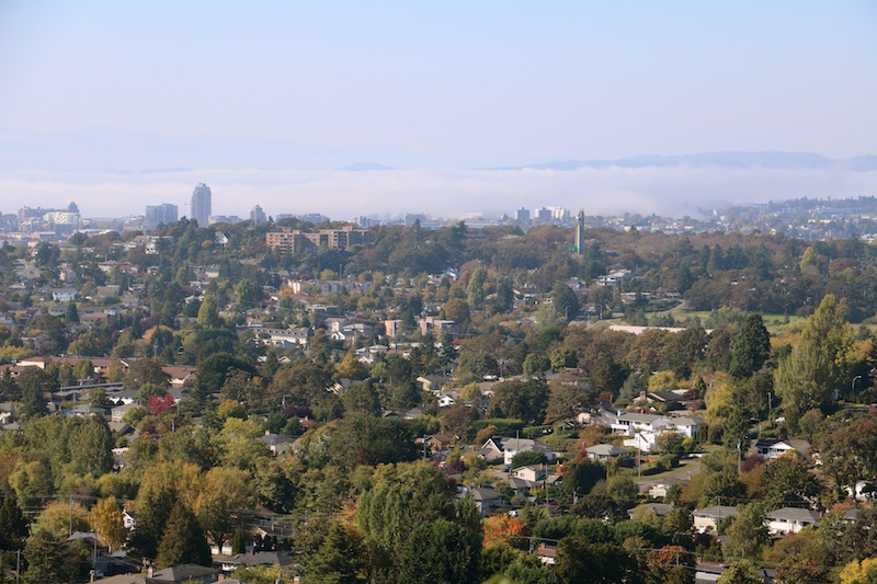 View of Victoria from Mt. Tolmie