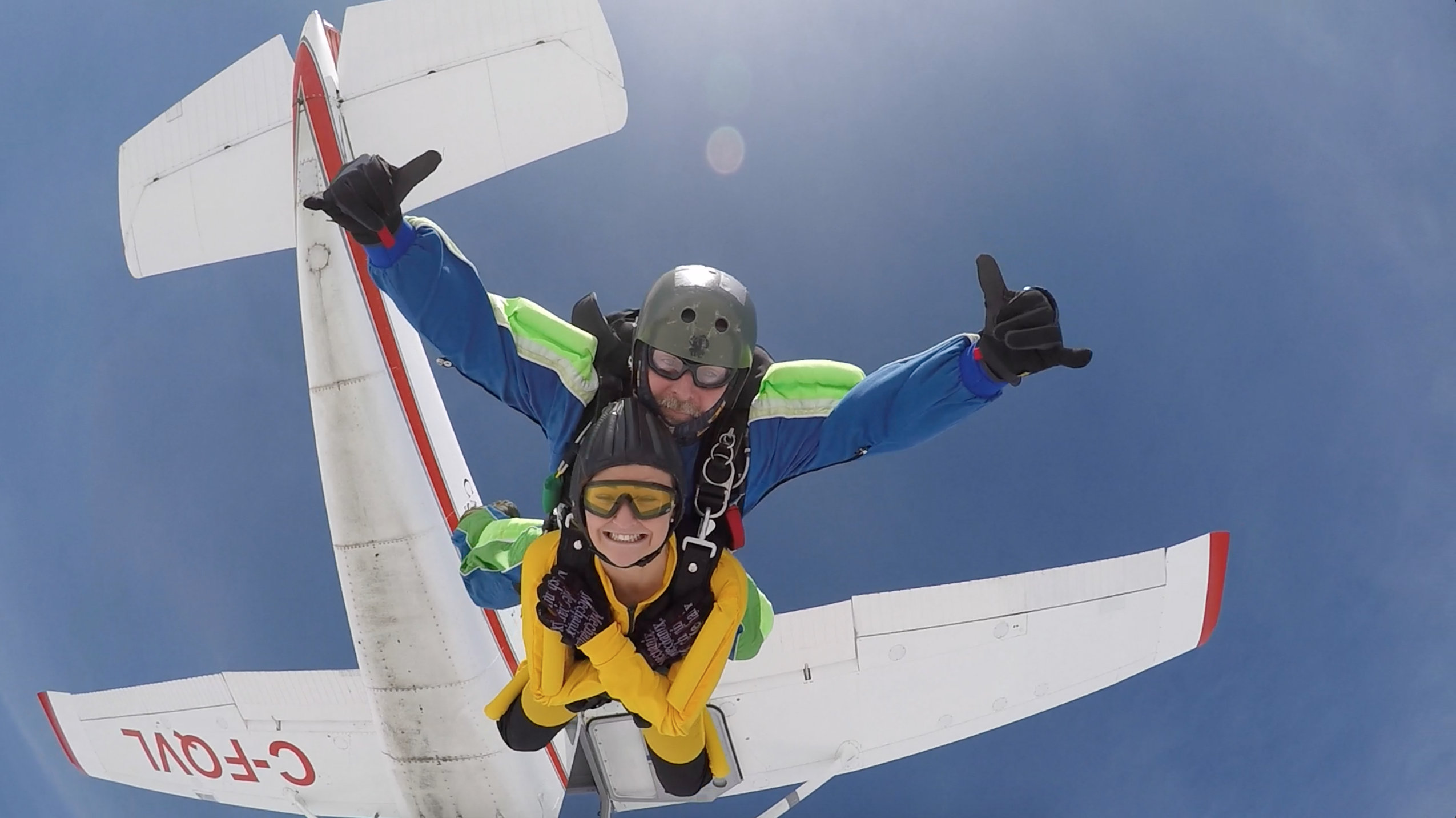 Skydiving, Victoria, BC