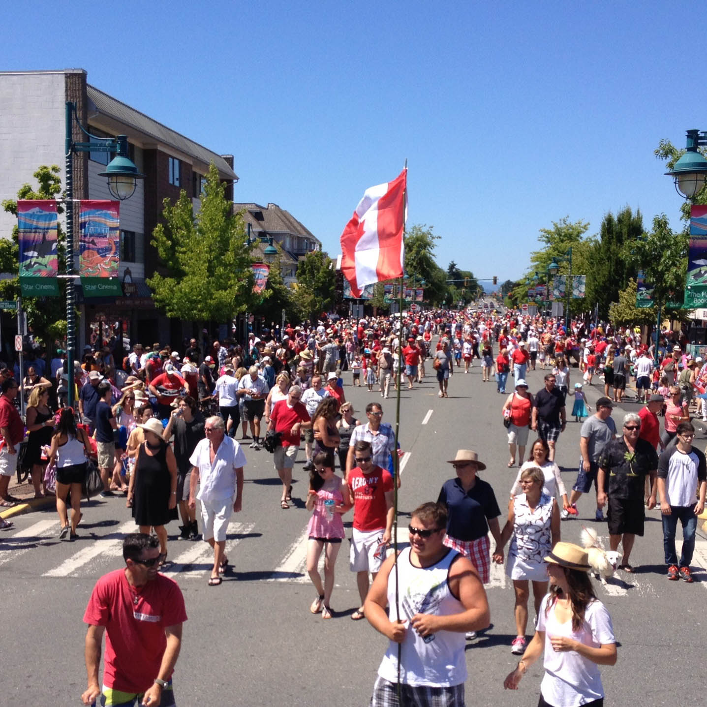 July 1 Canada Day Visitor In Victoria