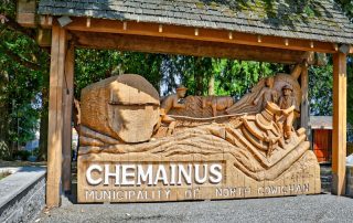 Chemainus, BC Visitor in Victoria